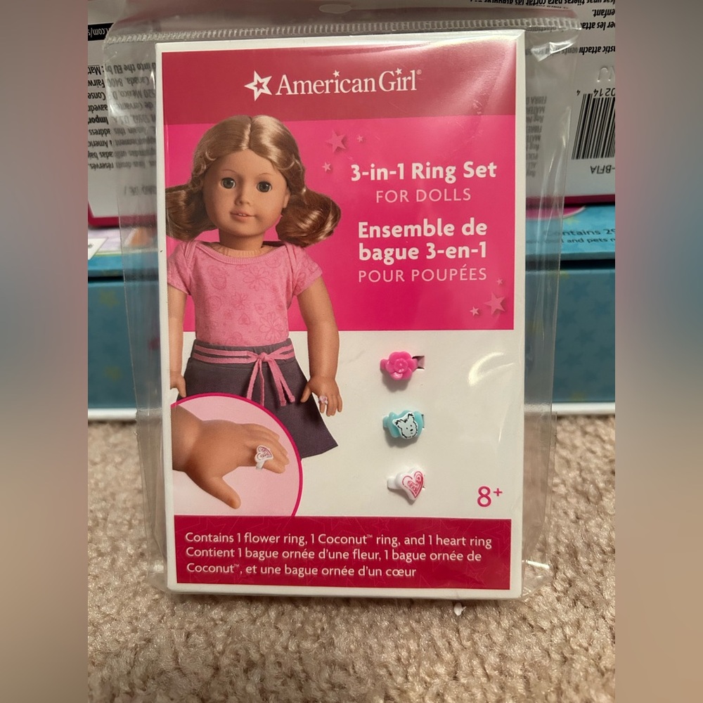 AMERICAN GIRL Work, Travel, Tea Time Gift Basket #kidcore #dollaccessories - Picture 7 of 12